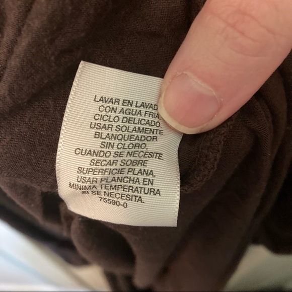 Allen B strapless long maxi dress; colors: brown; size: XL; comfy and stretchy - Picture 11 of 11